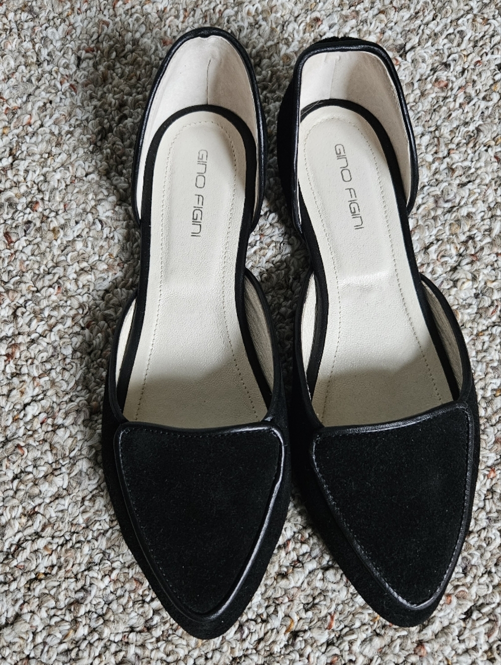 Women's Suede Pointed Toe Flats
